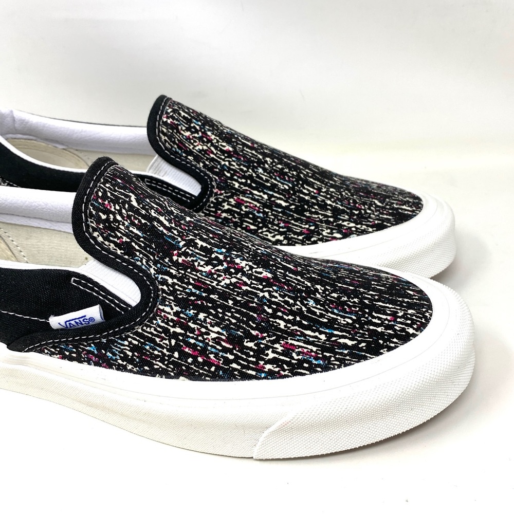 💖MEGA SALE💖VANS CLASSIC SLIP-ON 9 Canvas Black Men’s Sneakers VN0A3JEX9IE - Picture 3 of 11